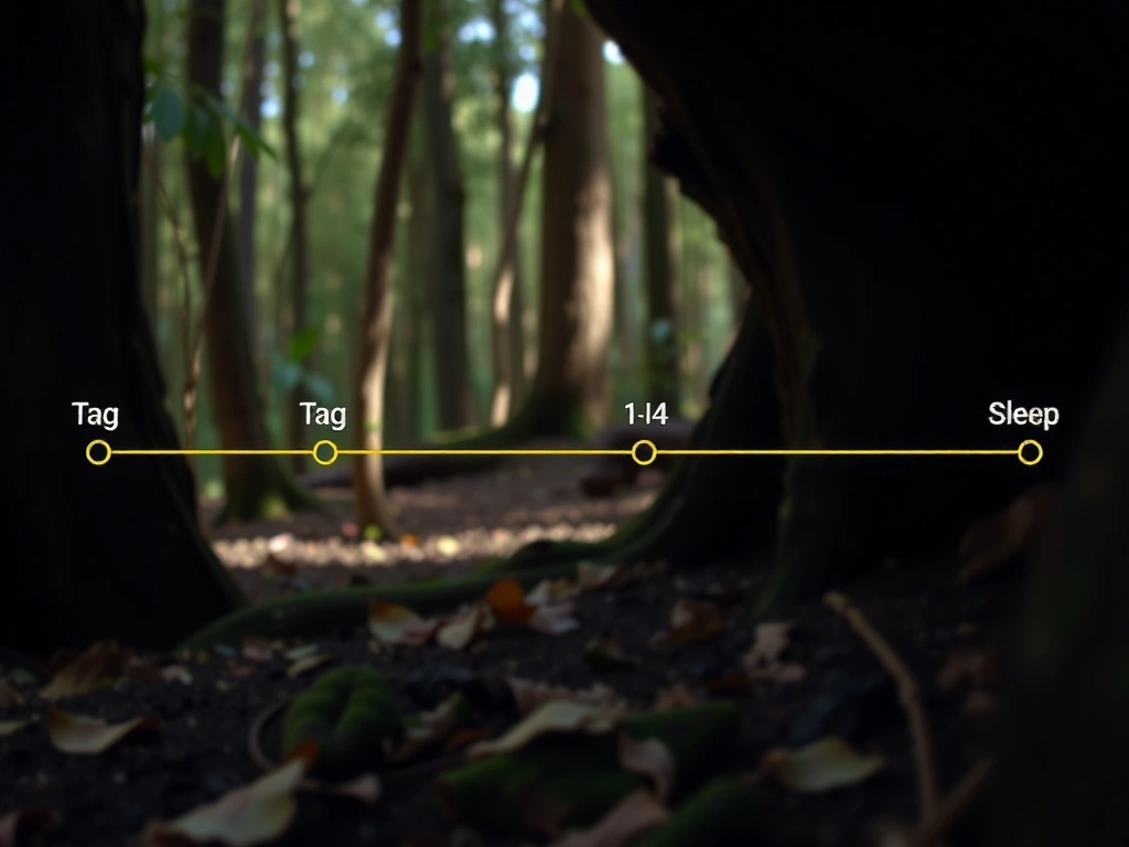 Zeitstrahl nach dem Termin